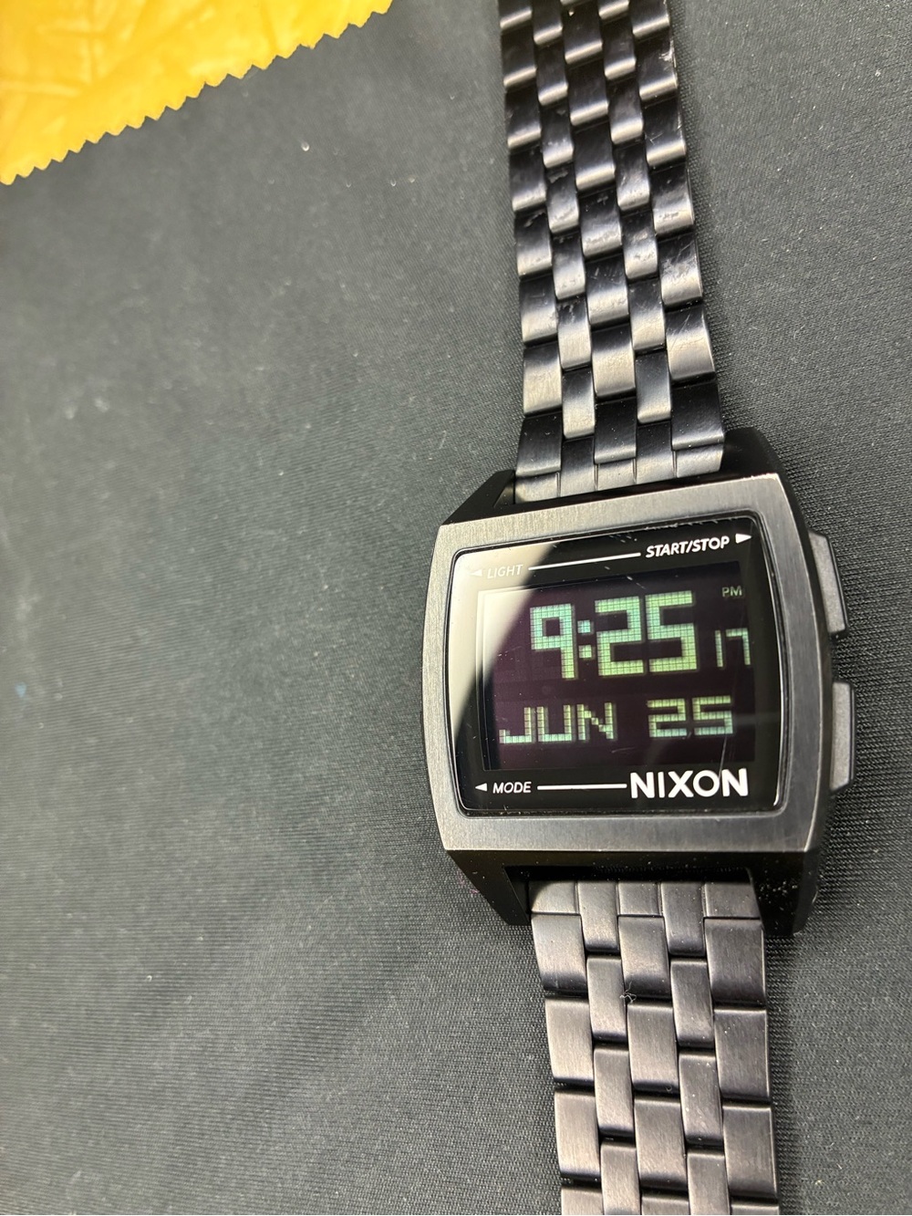 Nixon The Base Black Stainless Steel Wristwatch View 3